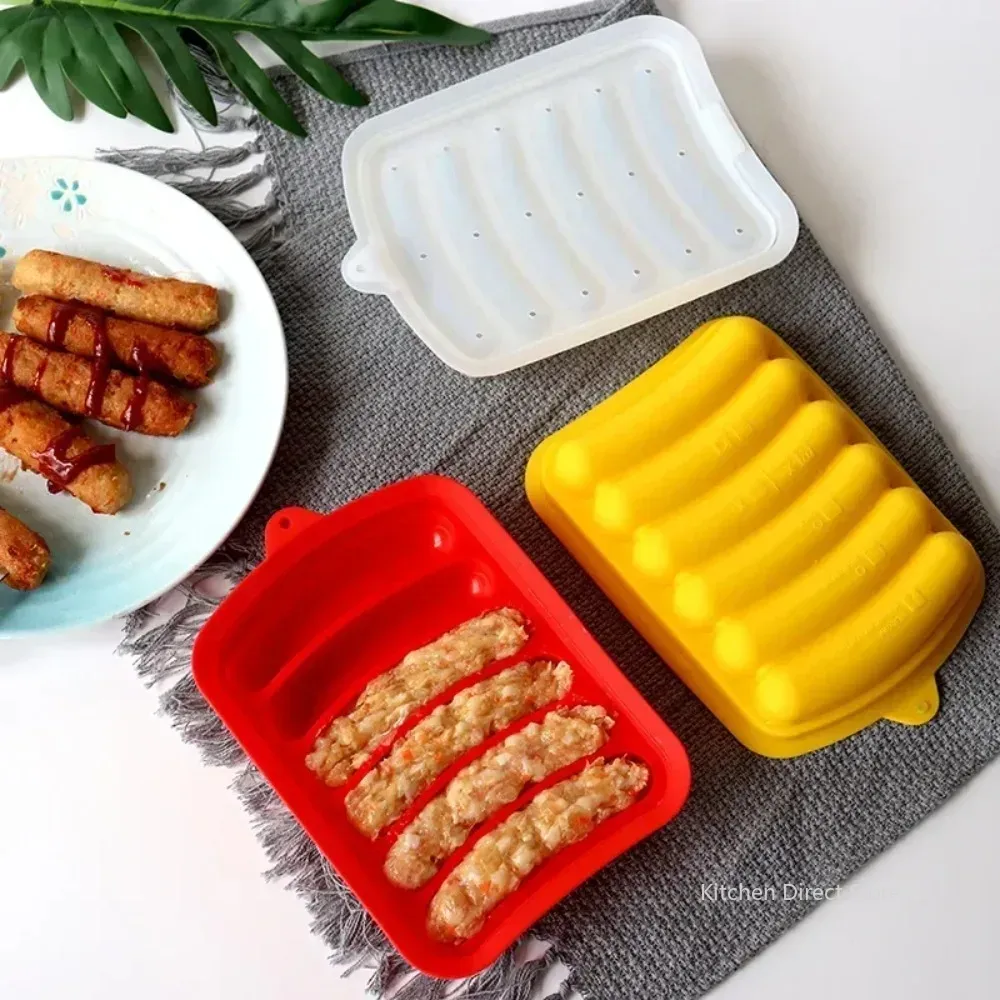 Sausage Maker Mould 6 Grids Si - Hot Dog Press avaliação e preço