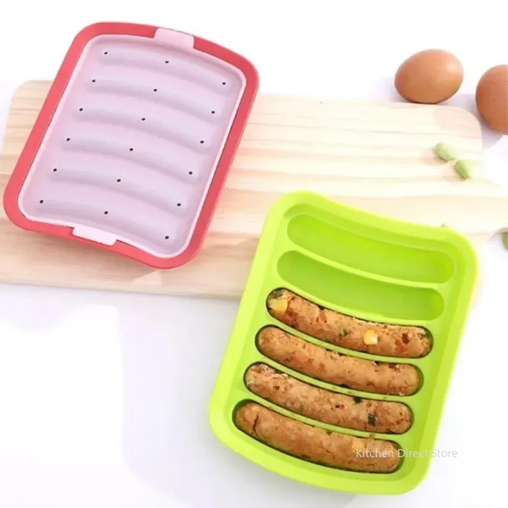 Sausage Maker Mould 6 Grids Si - Hot Dog Press avaliação e preço