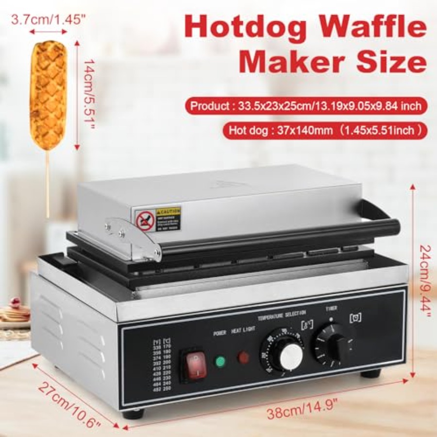 Commercial Corn Dog Maker 1550 - Corn Dog Stick avaliação e preço
