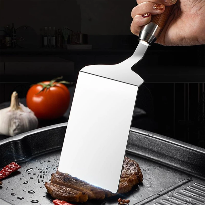 Stainless Steel Square Head St - Okonomiyaki Spatula avaliação e preço