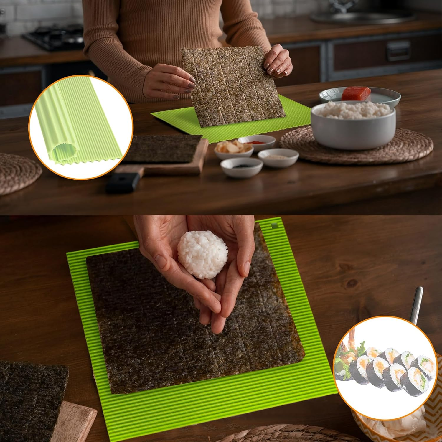 High-quality silicone mat for  - Spring Roll Wrapper avaliação e preço
