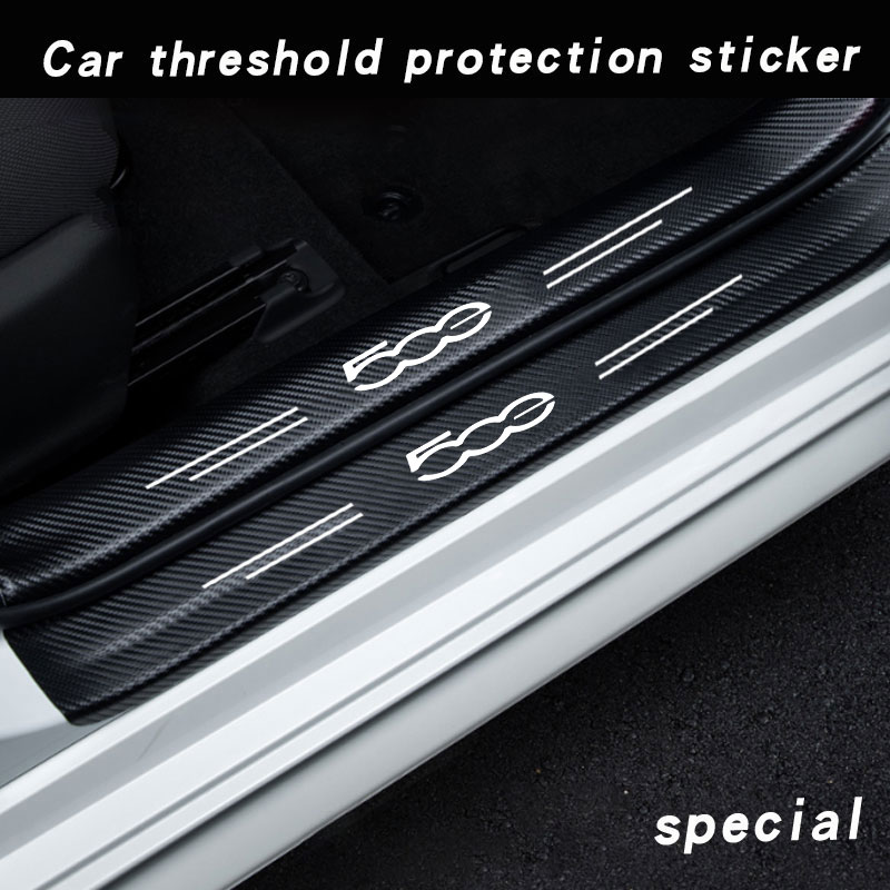 Car Door Sill Guard Plate Thre - Crepe Pan Carbon avaliação e preço