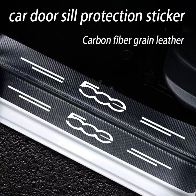 Car Door Sill Guard Plate Thre - Crepe Pan Carbon avaliação e preço