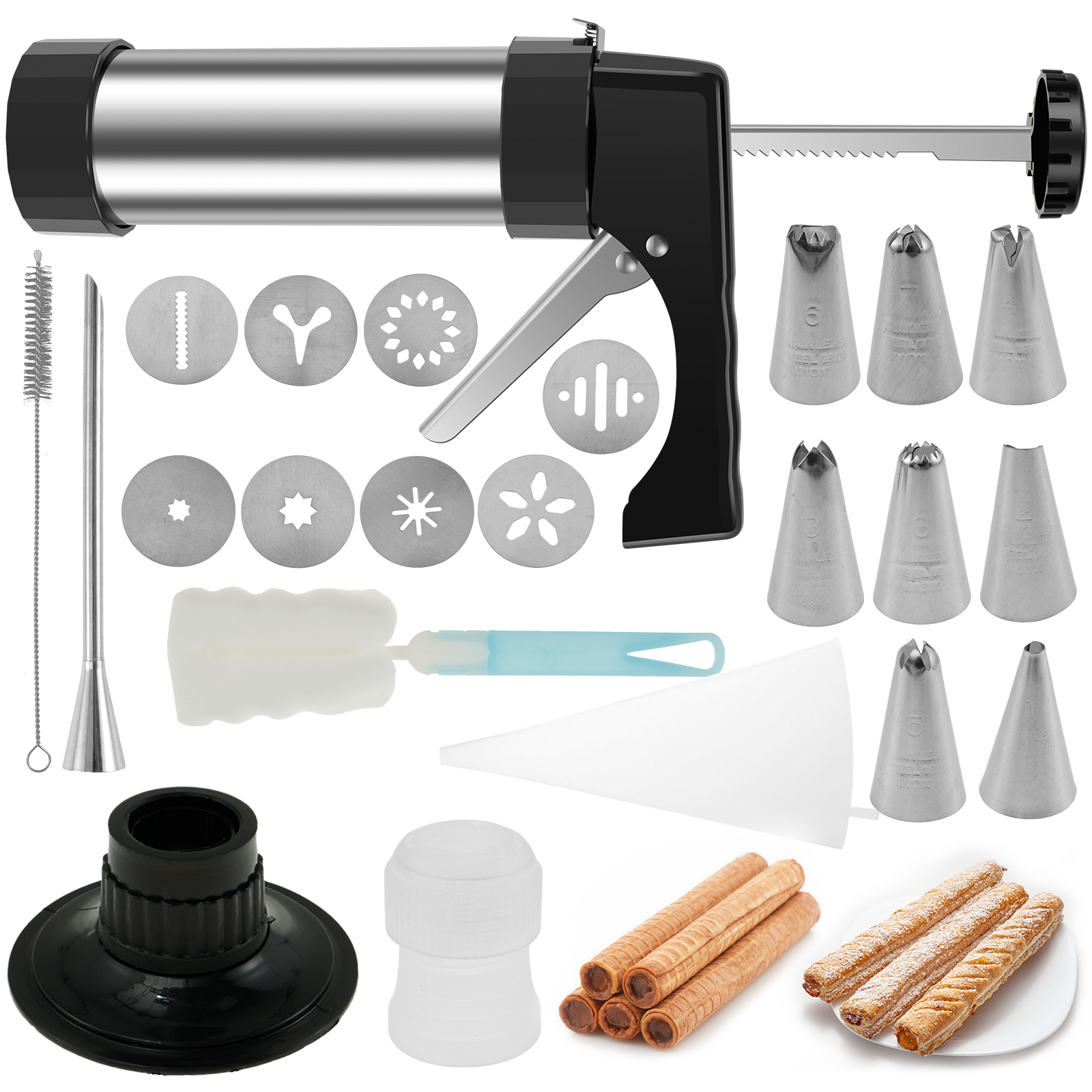 DIY Churro Maker Machine Stain - Churros Maker Gun avaliação e preço