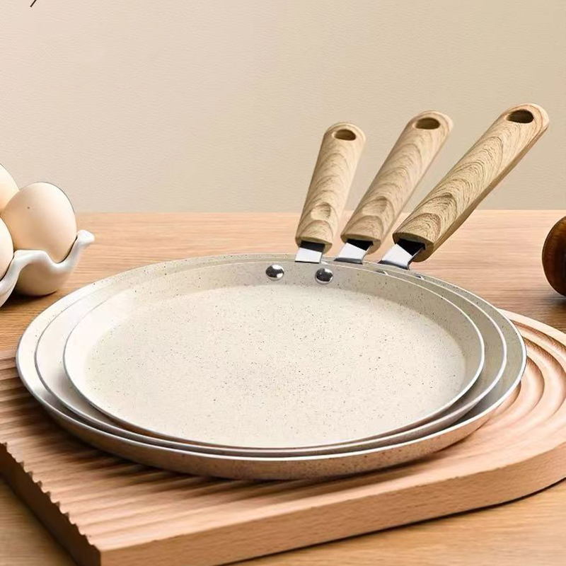10In Thickened Omelet Pan Pizz - Danish Pancake Pan avaliação e preço