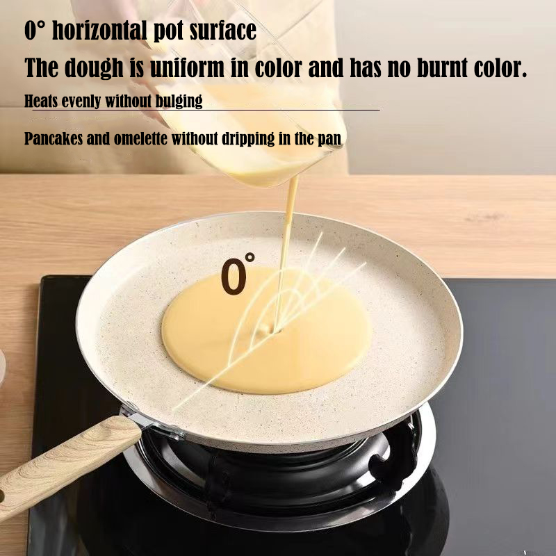 10In Thickened Omelet Pan Pizz - Danish Pancake Pan avaliação e preço