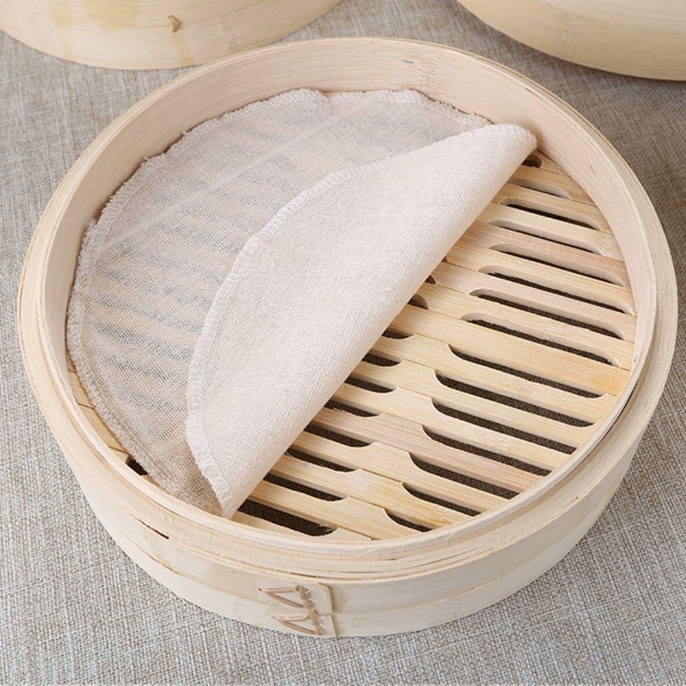 Steaming With Lid Cooking Tool - Bao Steamer Bamboo avaliação e preço