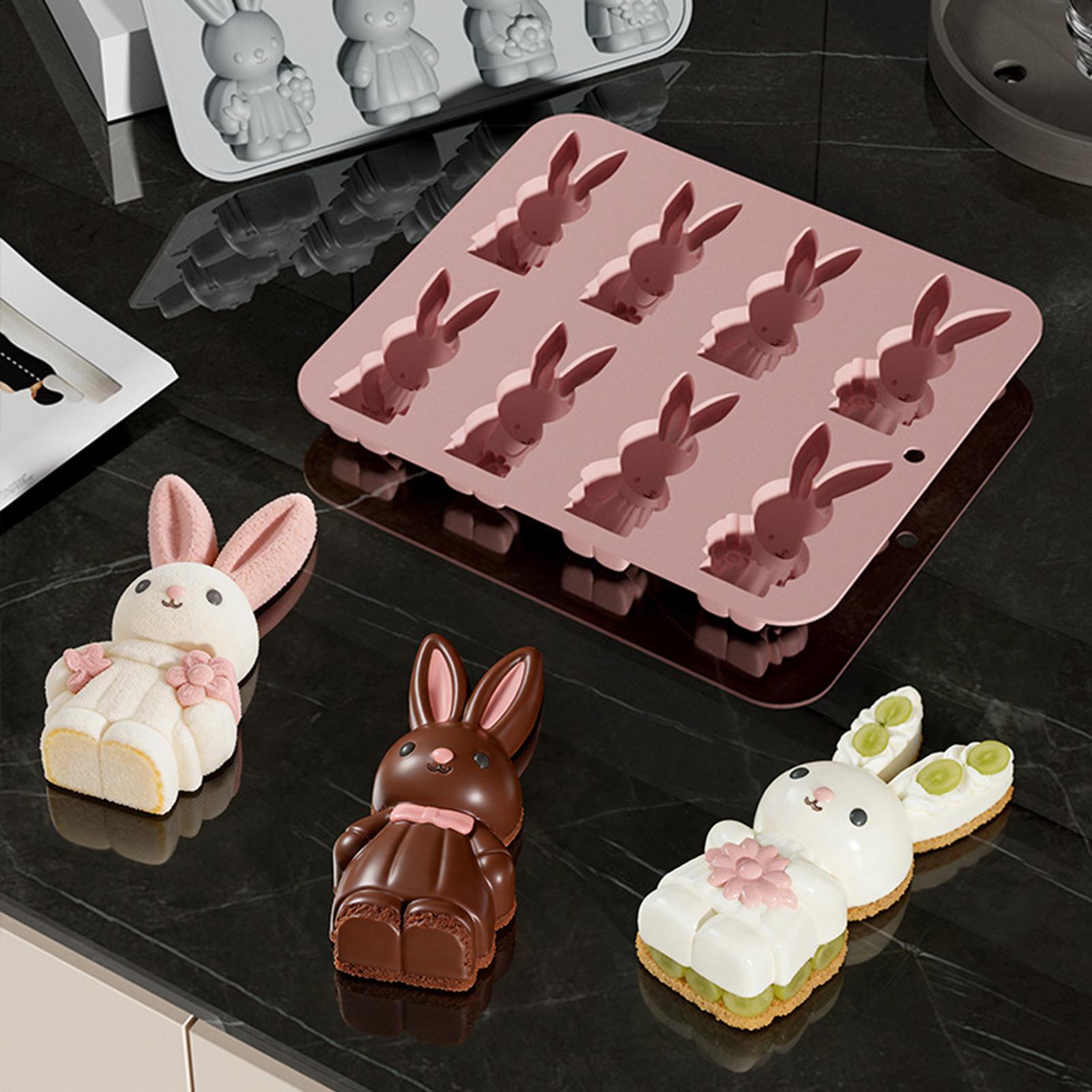 Easter Bunny Silicone Molds He - Bunny Cake Mold avaliação e preço