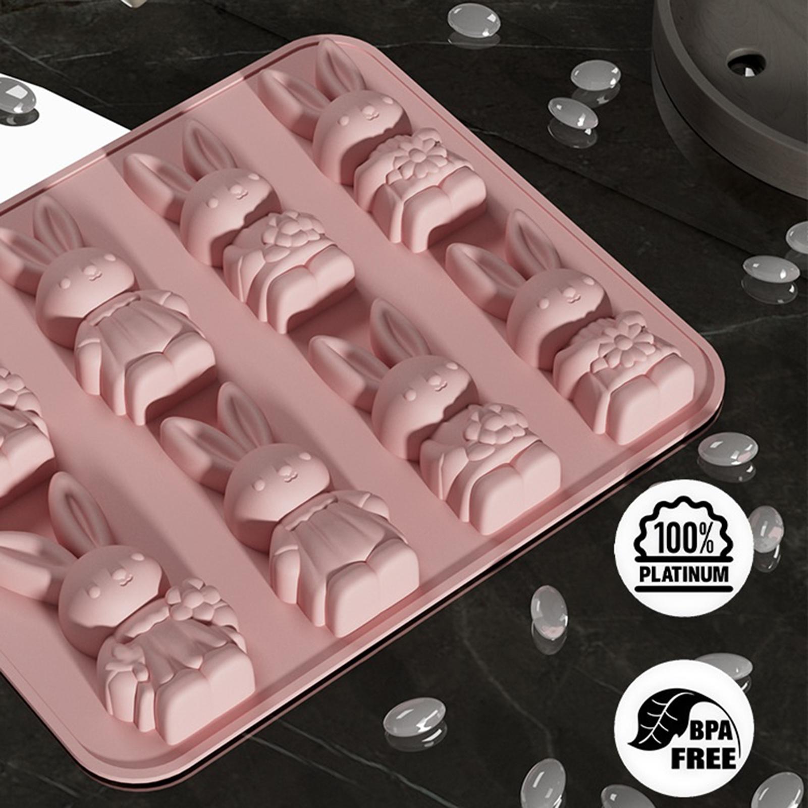 Easter Bunny Silicone Molds He - Bunny Cake Mold avaliação e preço