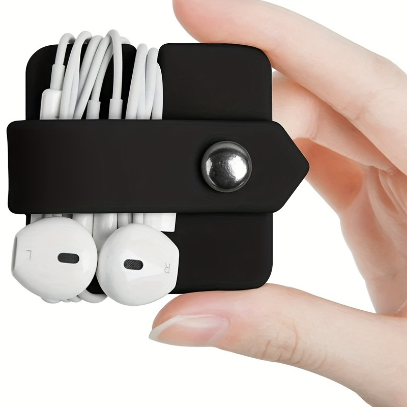 2pcs Headphone Winder Wire Cab - Spring Roll Wrapper avaliação e preço