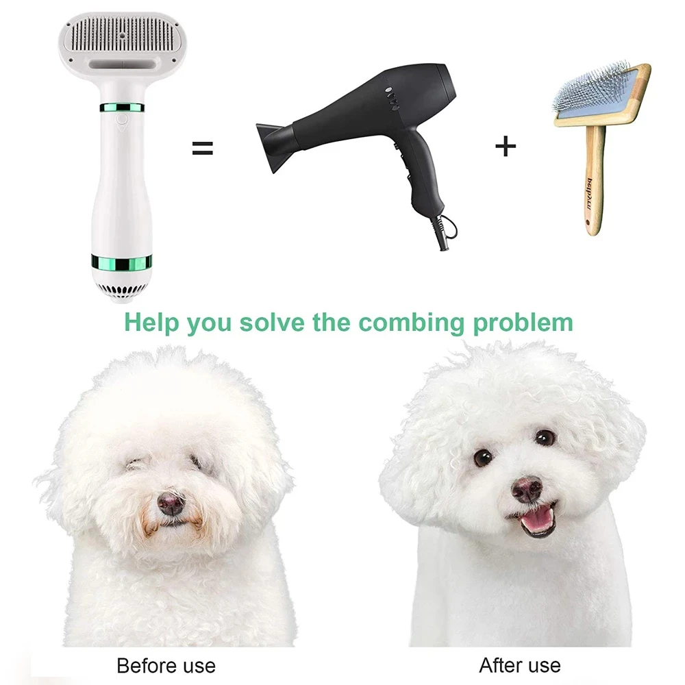 2-In-1 Cat Hair Comb Puppy Fur - Hot Dog Press avaliação e preço
