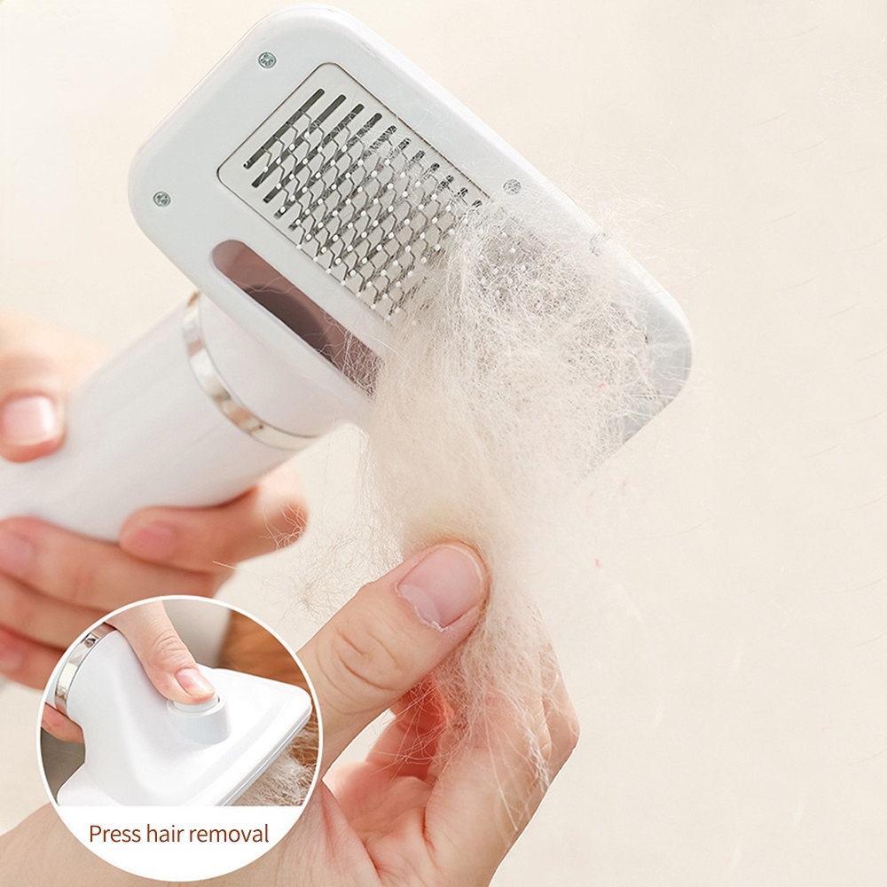 2-In-1 Cat Hair Comb Puppy Fur - Hot Dog Press avaliação e preço