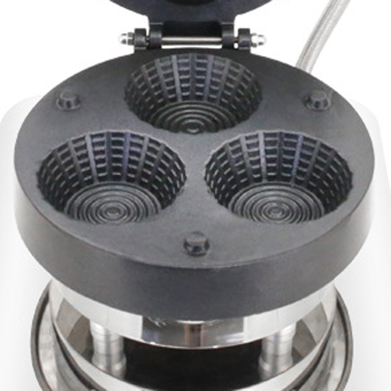 Commercial Triple-Hole Ice Cre - Waffle Cone Maker avaliação e preço