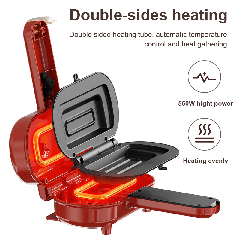 Double-Sided Seal Press Sandwi - Hot Dog Press avaliação e preço