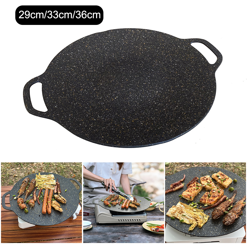 Grilling Pan Non-stick Oil Fry - Danish Pancake Pan avaliação e preço