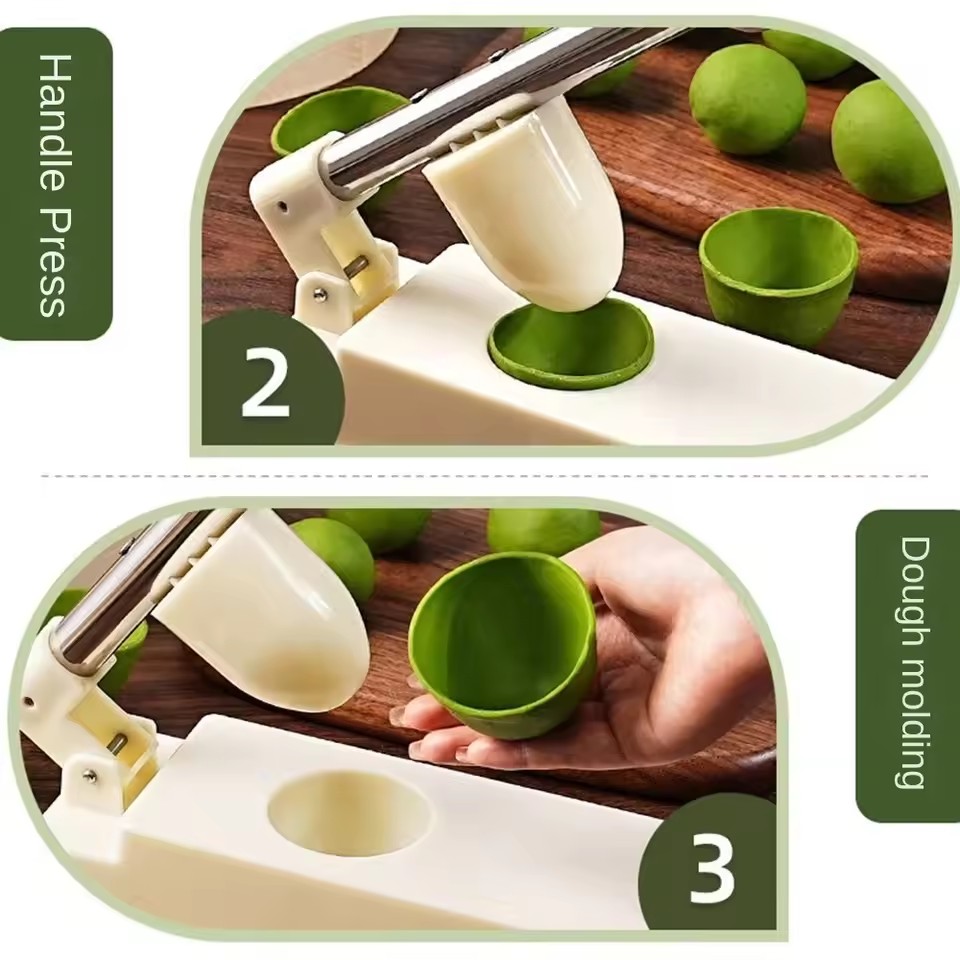 Hand Press Sweet Green Rice Ba - Dumpling Press Set avaliação e preço