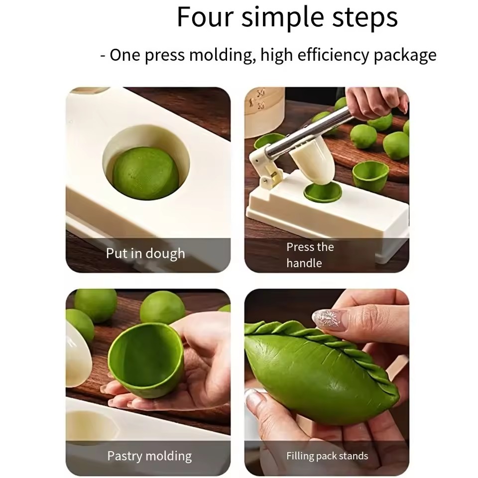 Hand Press Sweet Green Rice Ba - Dumpling Press Set avaliação e preço