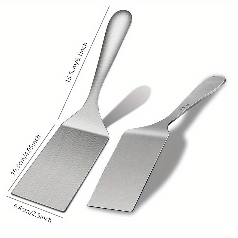 Small Stainless Steel Spatula, - Okonomiyaki Spatula avaliação e preço