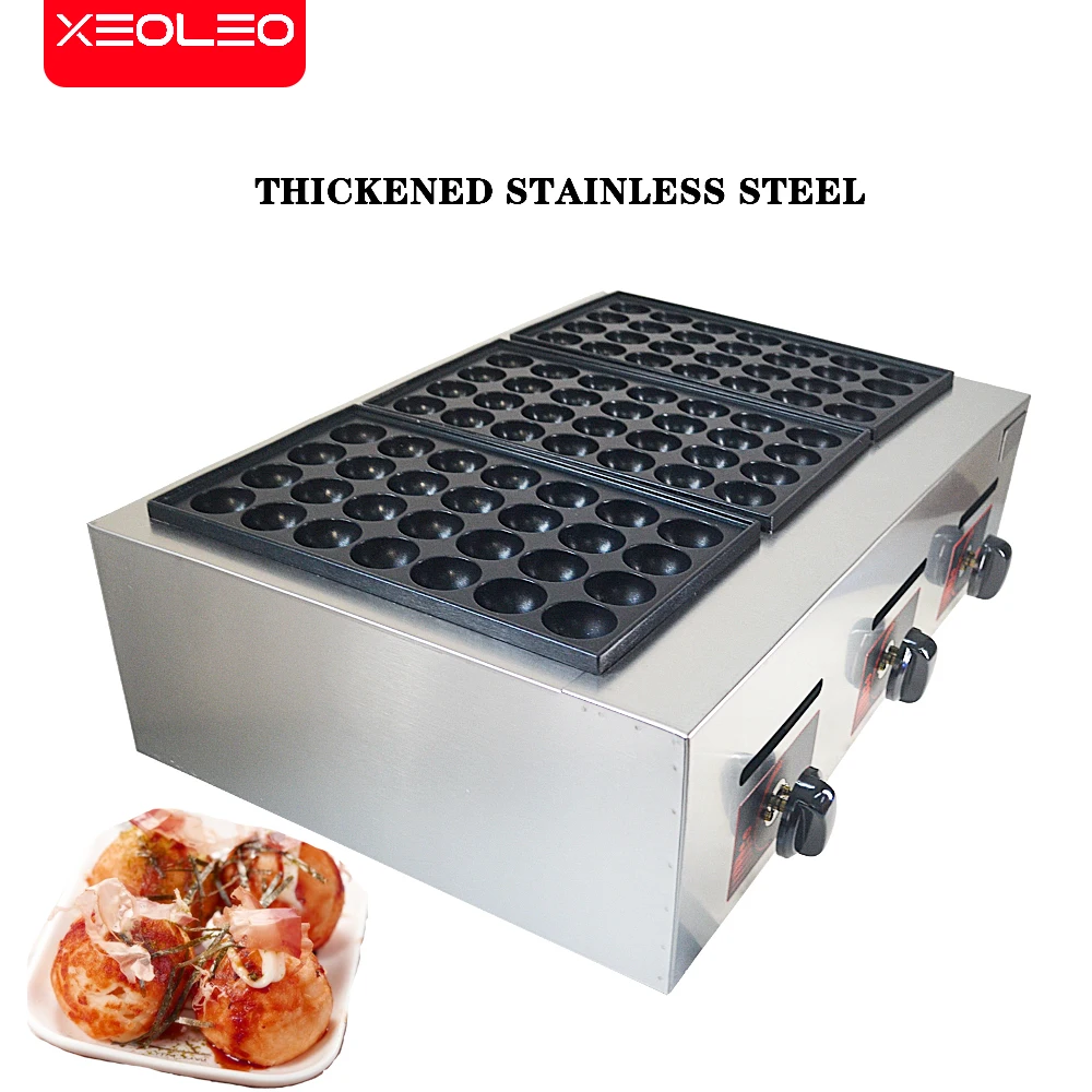 XEOLEO Commercial Desktop 3-pl - Takoyaki Grill Plate avaliação e preço
