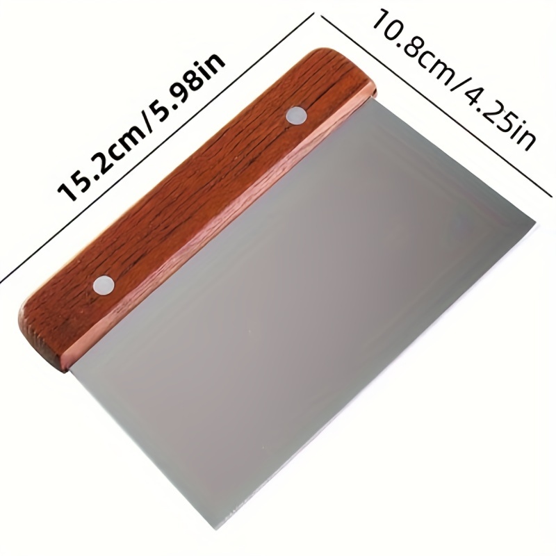1pc stainless steel scraper, v - Okonomiyaki Spatula avaliação e preço