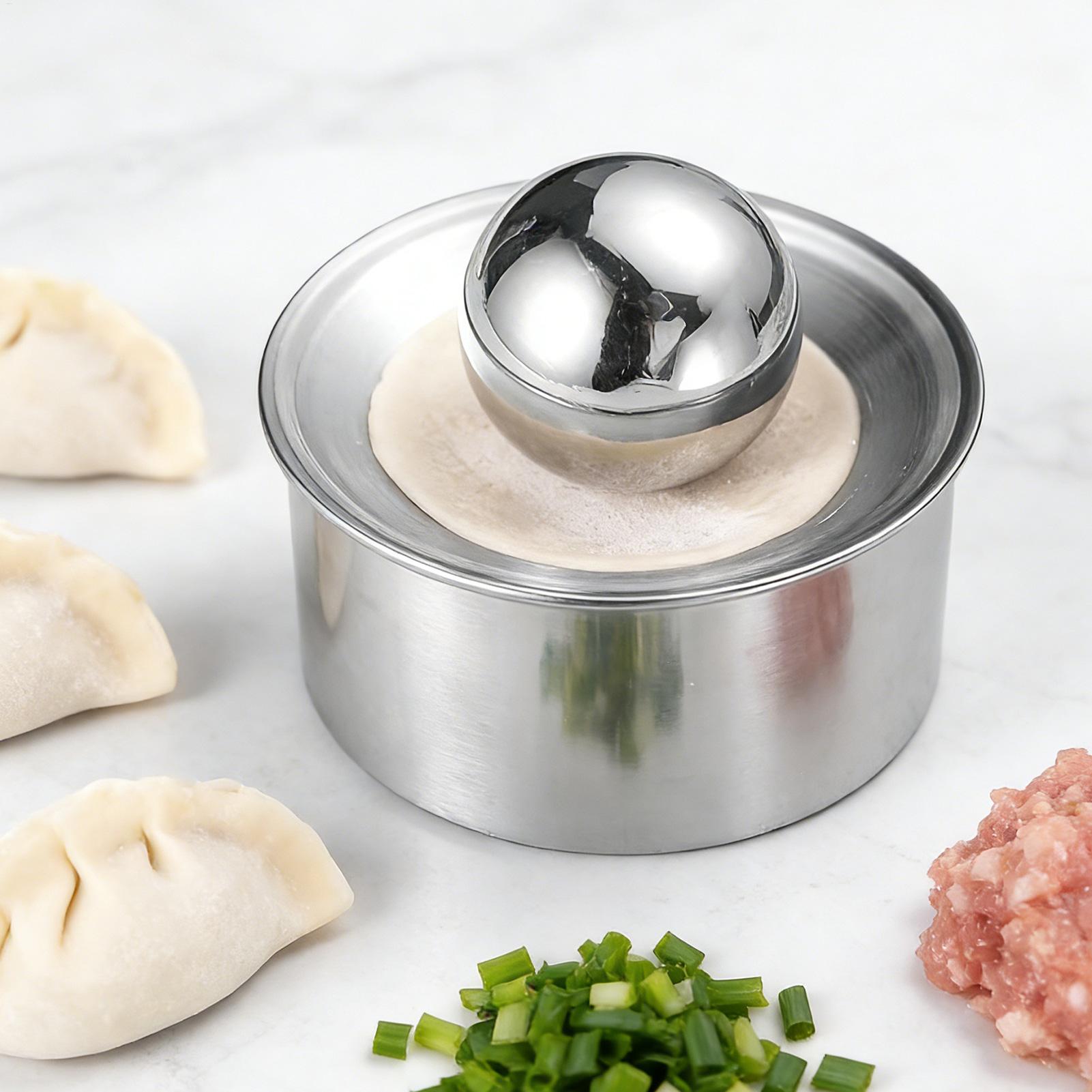 Manual Dumpling Wrapper Press  - Dumpling Press Set avaliação e preço