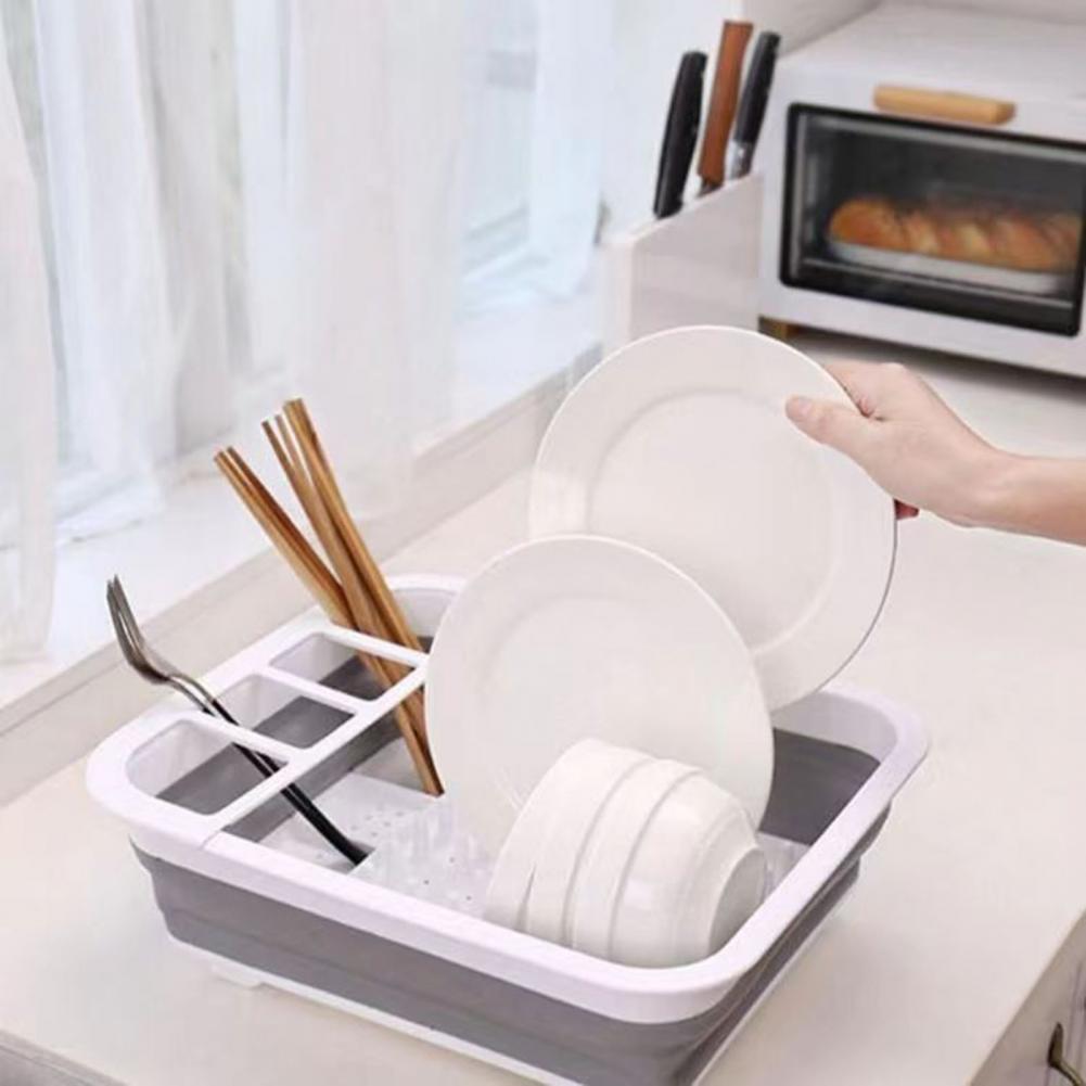 Foldable Dish Drying Rack with - Dim Sum Basket avaliação e preço