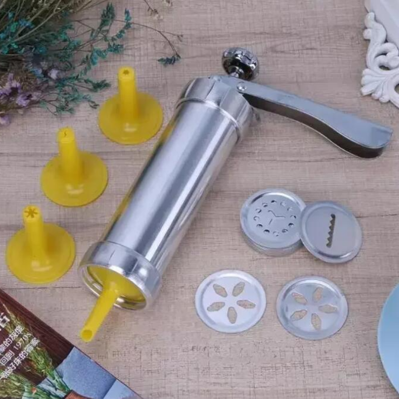 Christmas Spritz Cookie Press  - Churros Maker Gun avaliação e preço