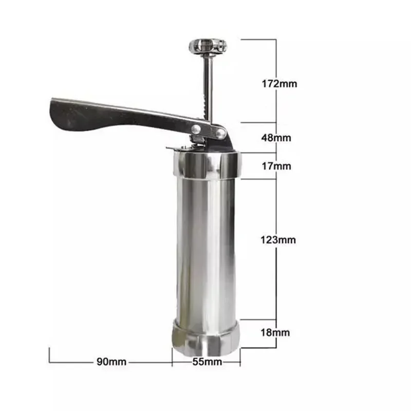 Christmas Spritz Cookie Press  - Churros Maker Gun avaliação e preço