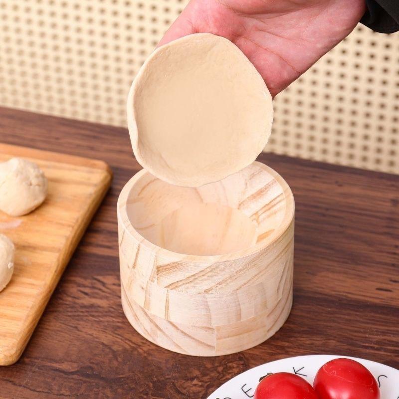 1 Set Wooden Dumpling Maker -  - Dumpling Press Set avaliação e preço