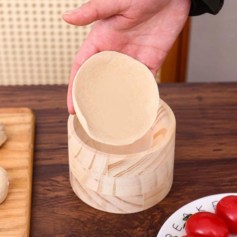 1 Set Wooden Dumpling Maker -  - Dumpling Press Set avaliação e preço