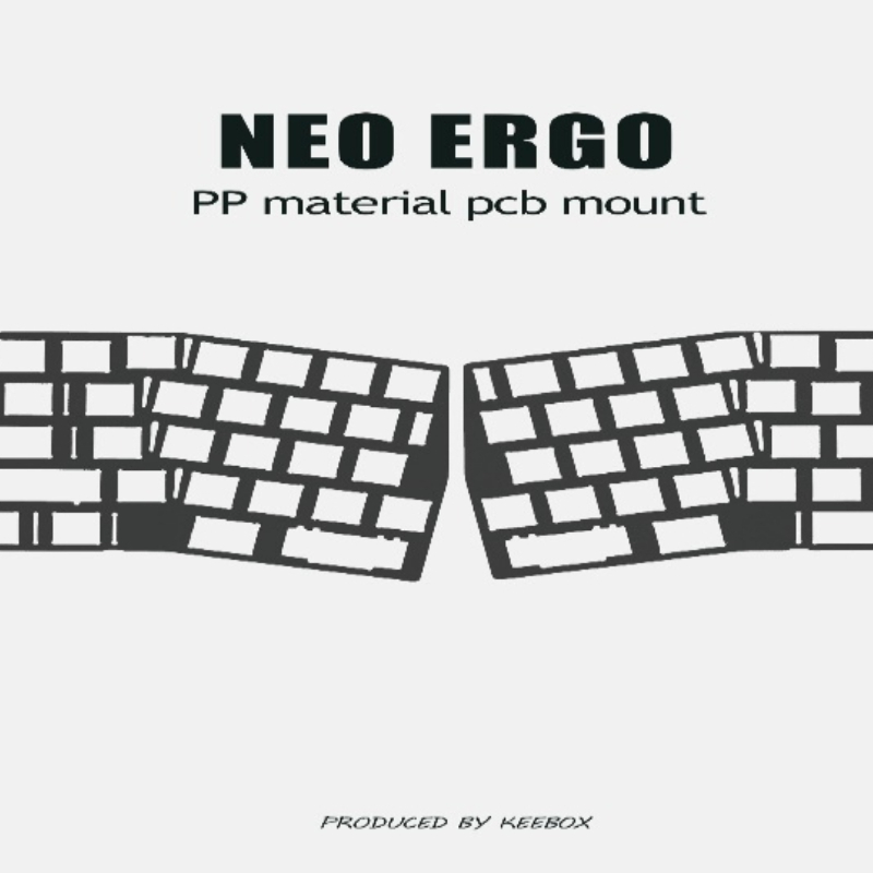 Neo Ergo Keyboard Positioning  - Crepe Pan Carbon avaliação e preço