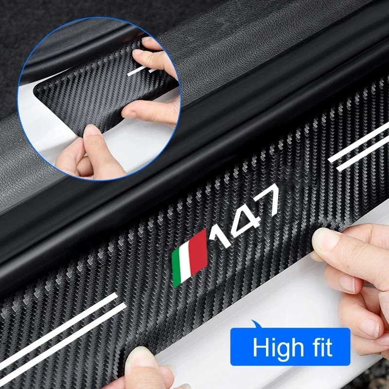 for Alfa Romeo 147 Logo Car Tr - Crepe Pan Carbon avaliação e preço