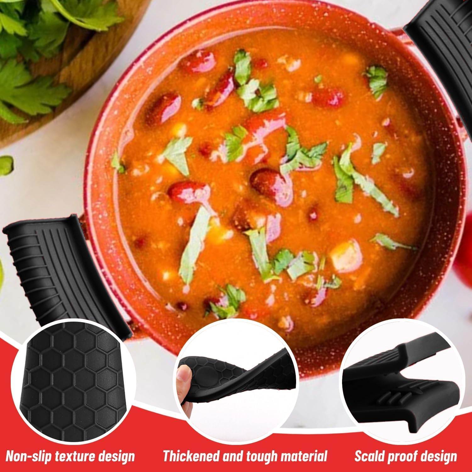 Silicone Heat-Resistant Handle - Cast Iron Corn avaliação e preço