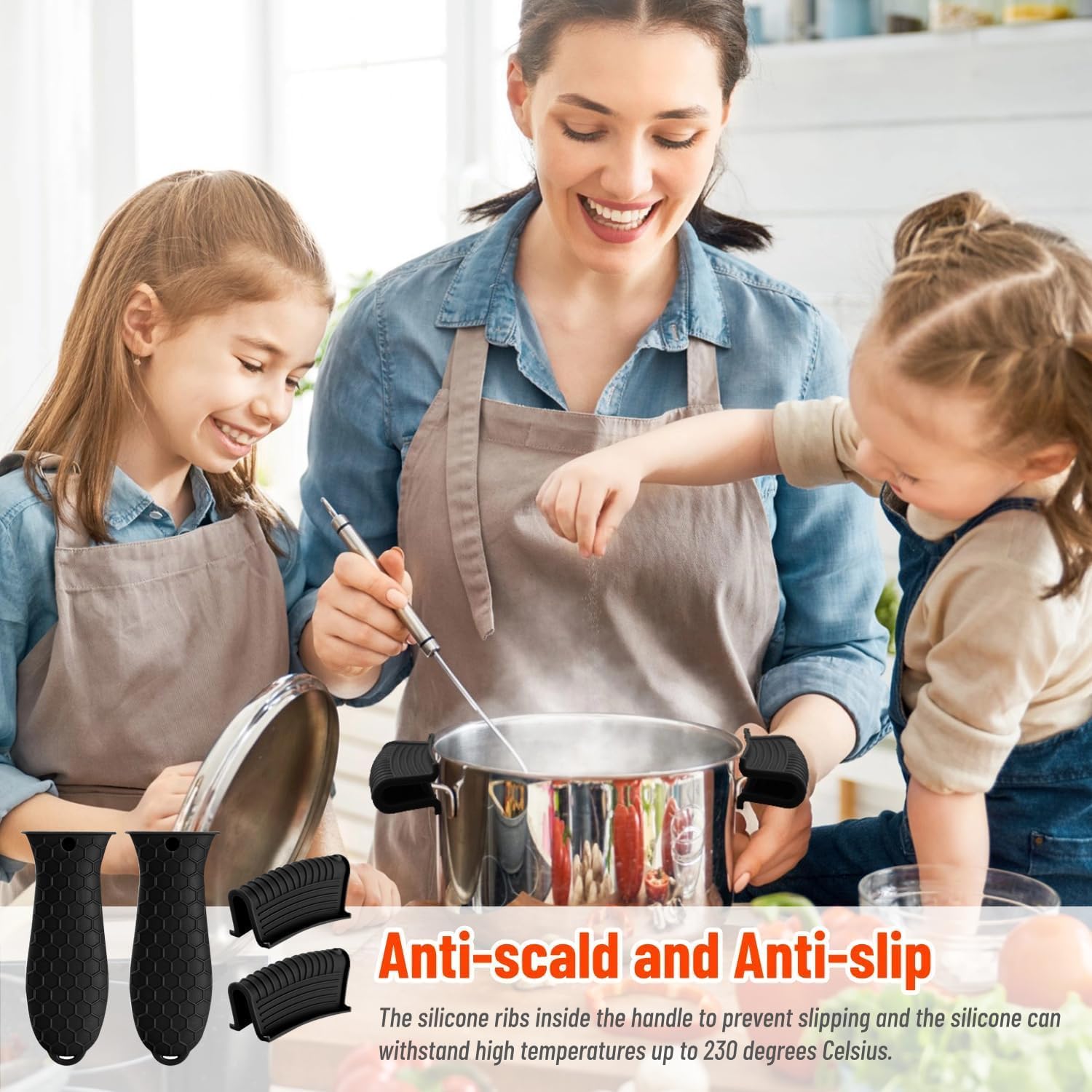 Silicone Heat-Resistant Handle - Cast Iron Corn avaliação e preço