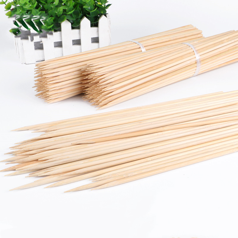 100pcs 20-50CM Disposable Food - Corn Dog Stick avaliação e preço