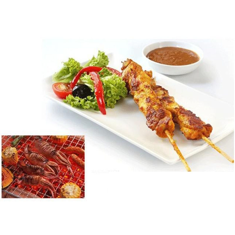100pcs 20-50CM Disposable Food - Corn Dog Stick avaliação e preço