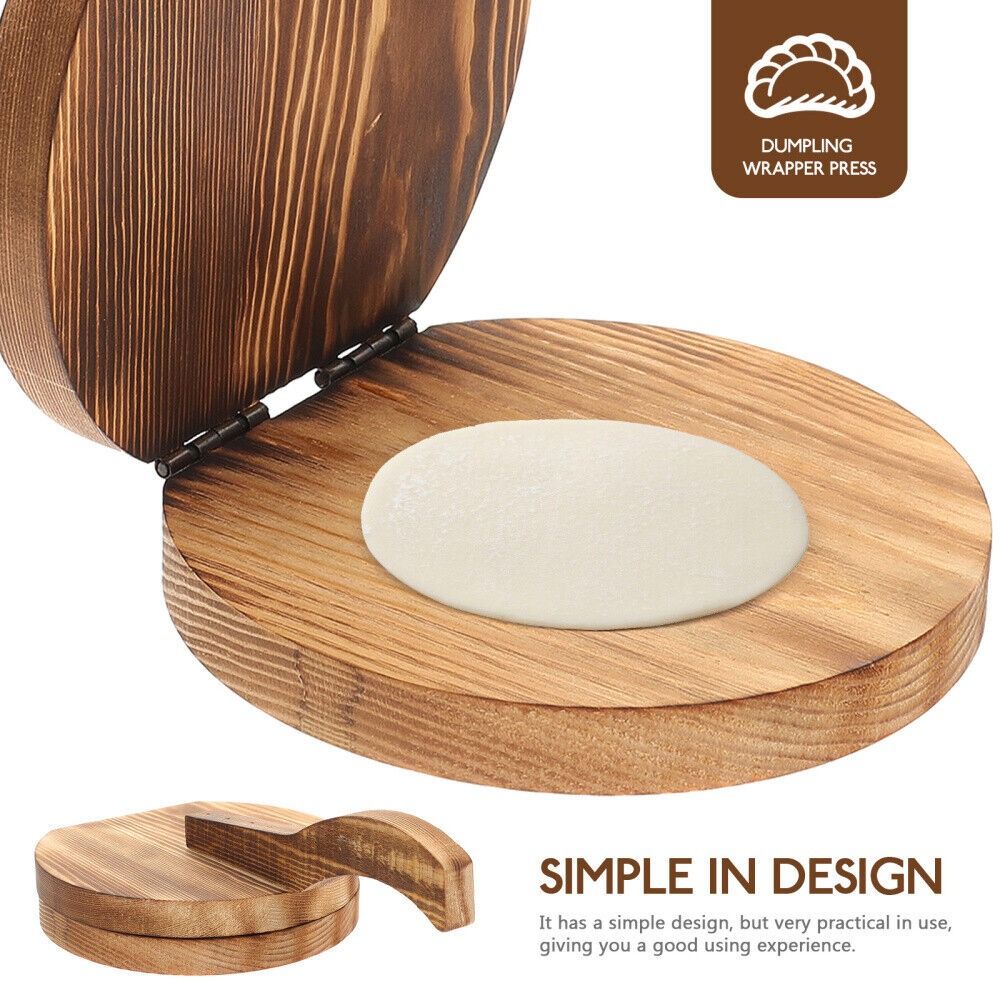 DIY Wooden Dumpling Wrapper Pr - Dumpling Press Set avaliação e preço