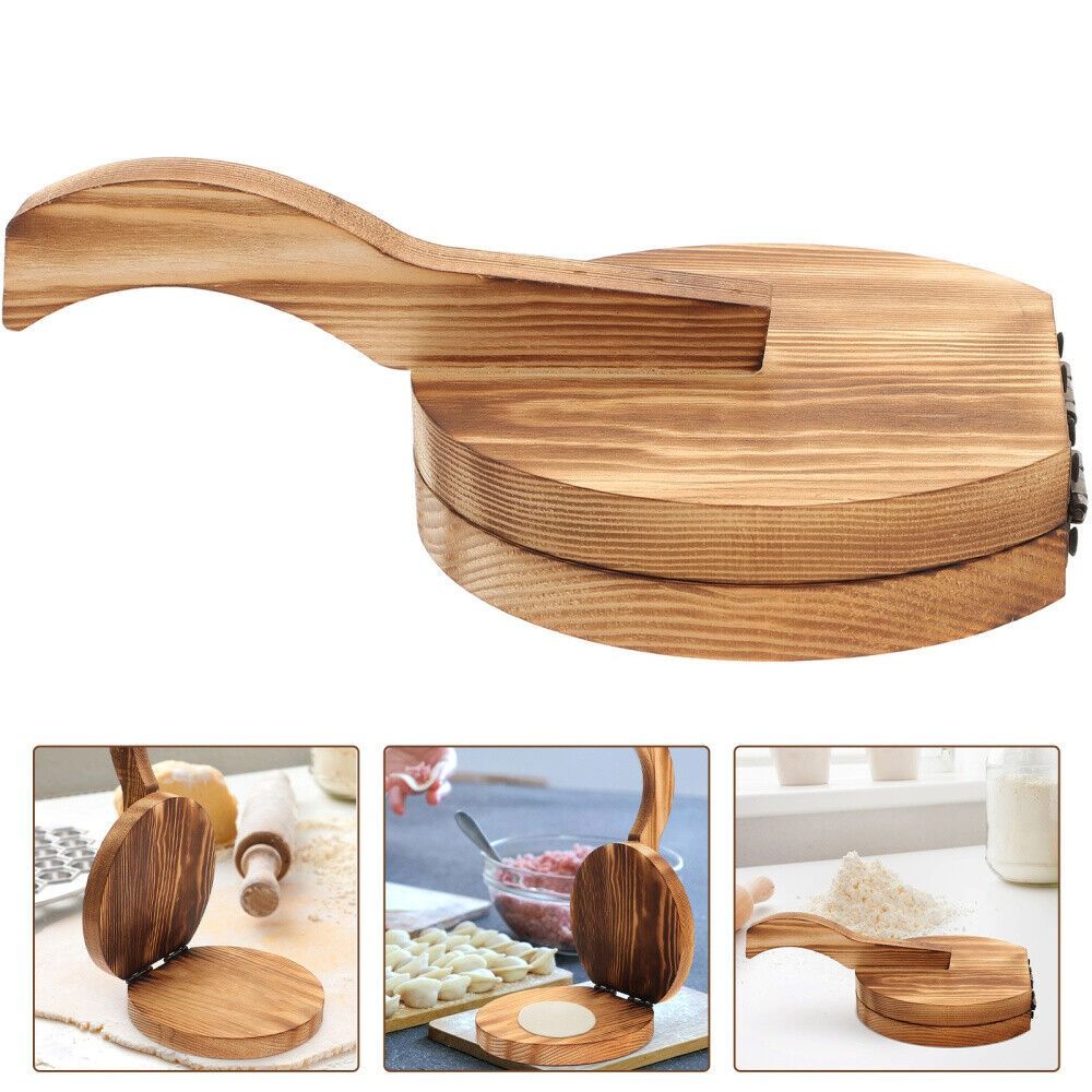 DIY Wooden Dumpling Wrapper Pr - Dumpling Press Set avaliação e preço