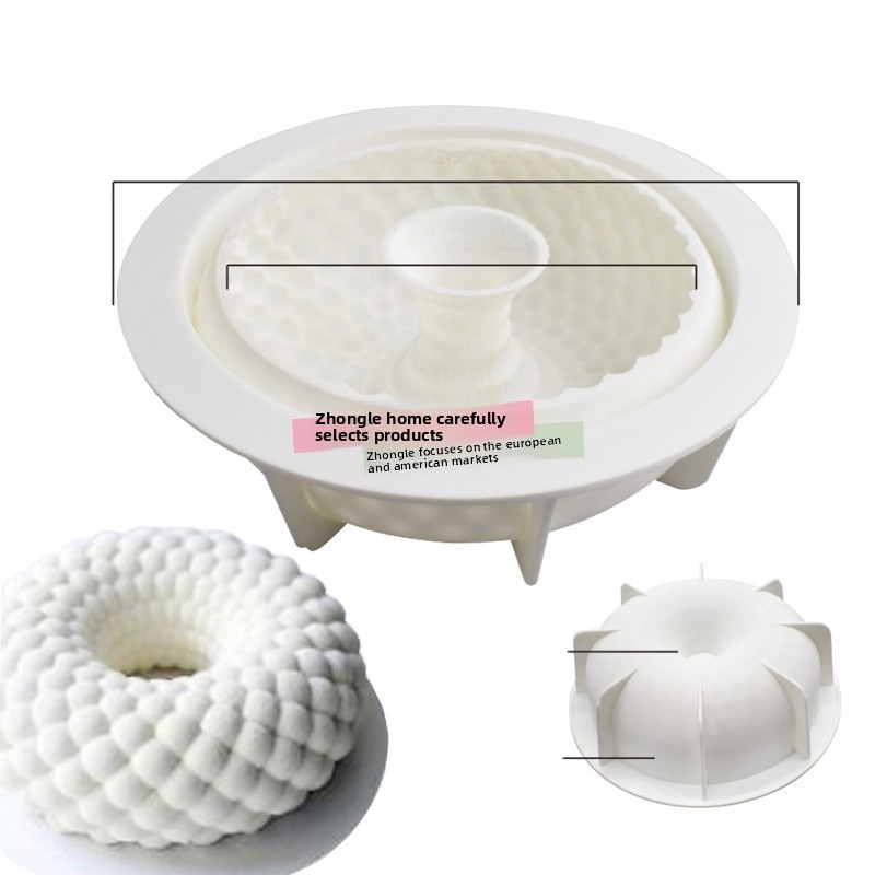 Silicone Cake Molds Large And  - Donut Mold Silicone avaliação e preço
