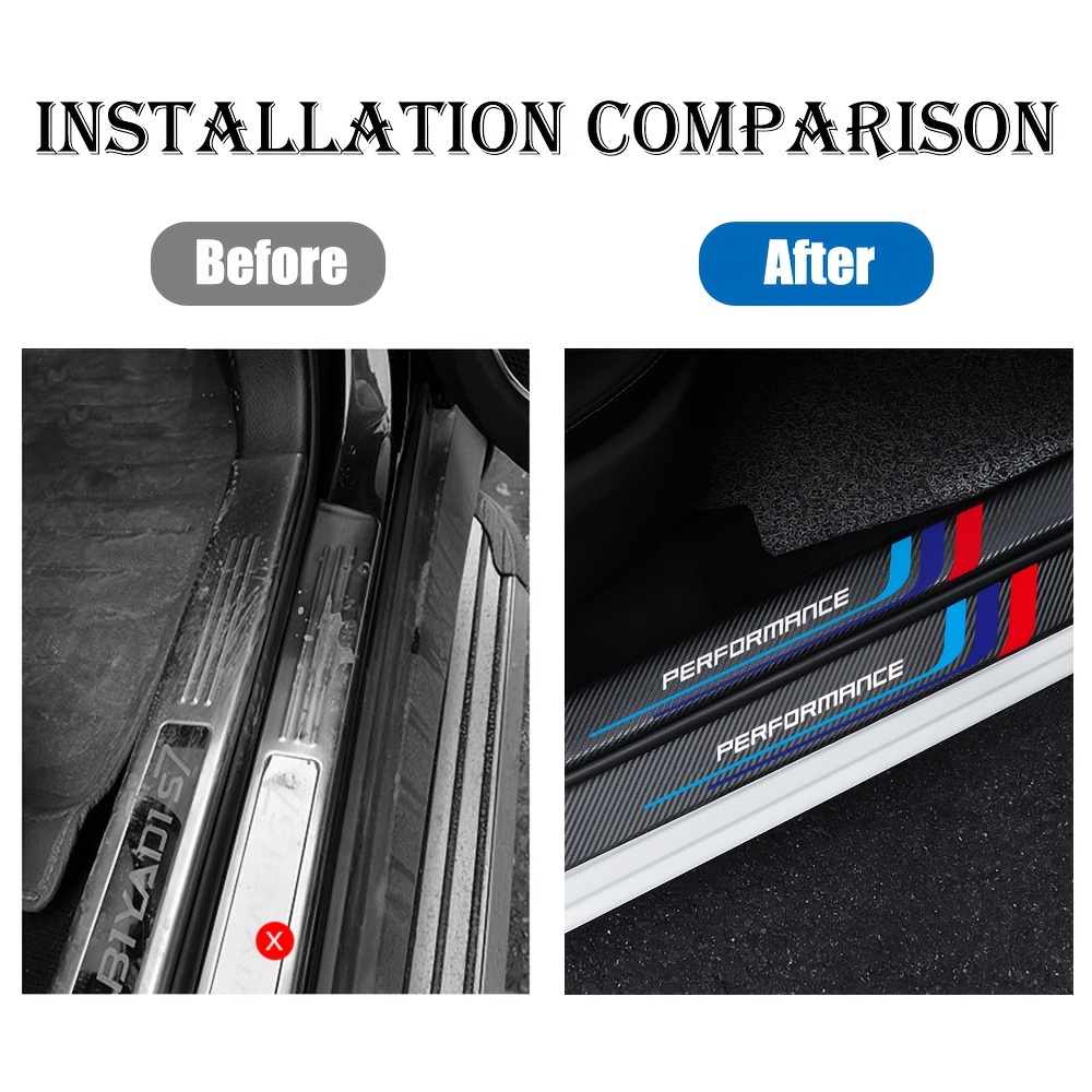 4pcs Carbon Fiber Sill Plate S - Crepe Pan Carbon avaliação e preço
