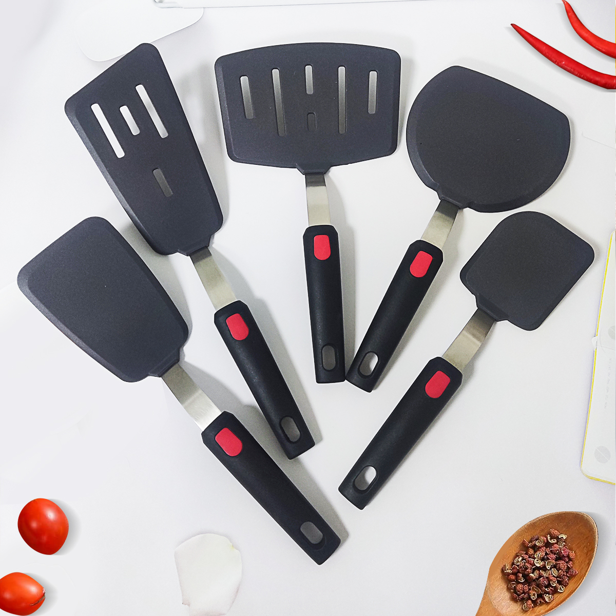 Silicone cooking utensils, tep - Okonomiyaki Spatula avaliação e preço