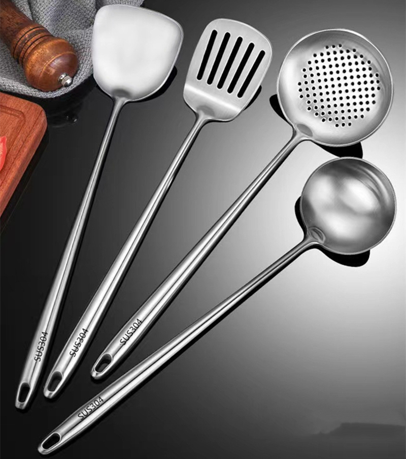 304 Stainless Steel Wok Spatul - Okonomiyaki Spatula avaliação e preço