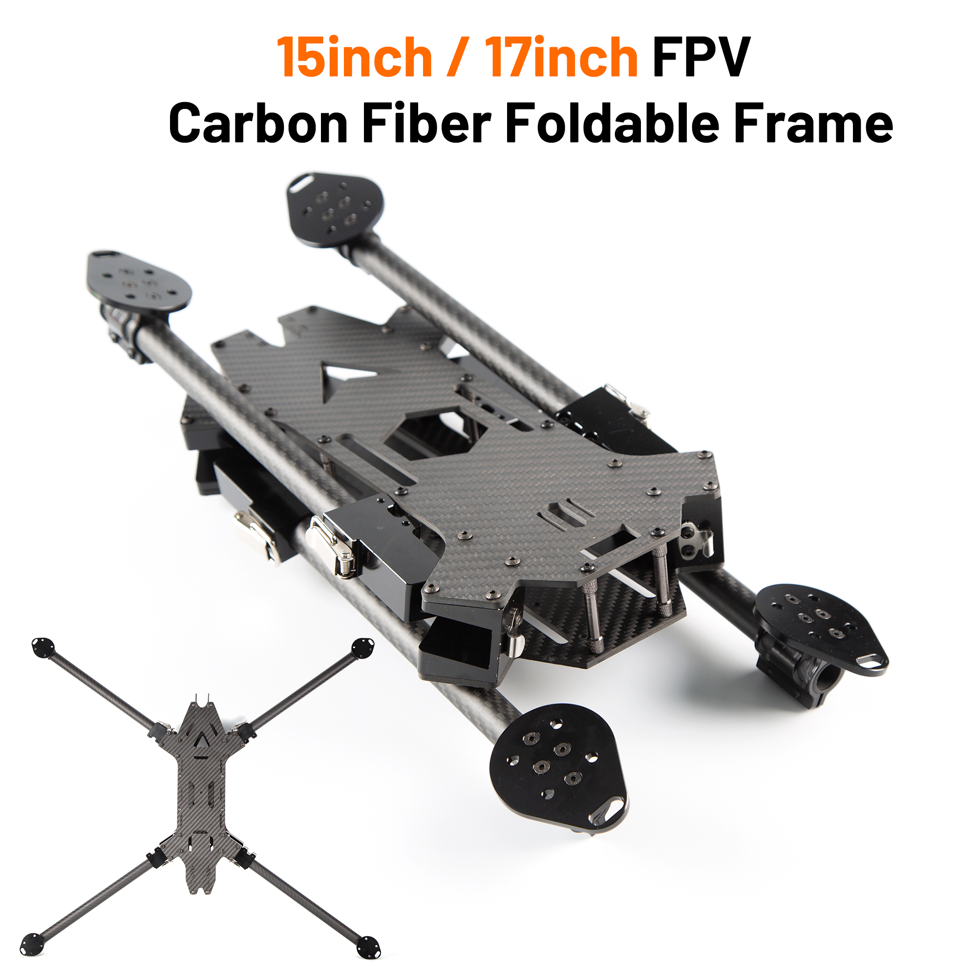 15inch /17inch FPV Carbon Fibe - Crepe Pan Carbon avaliação e preço