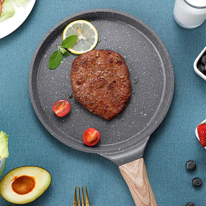 Maifan Stone Frying Pan Steak  - Danish Pancake Pan avaliação e preço
