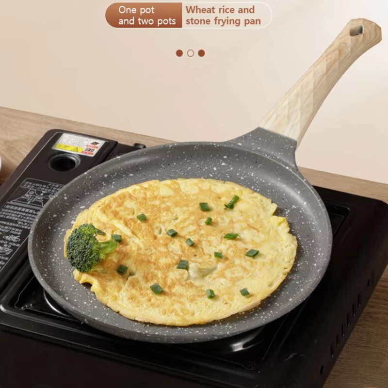 Maifan Stone Frying Pan Steak  - Danish Pancake Pan avaliação e preço