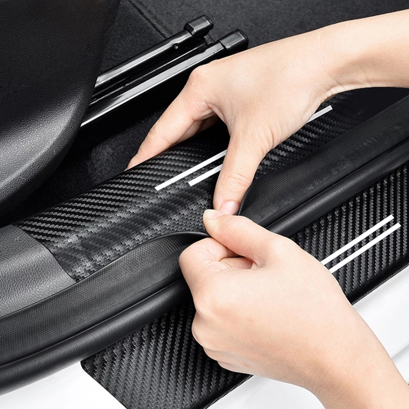 Car Door Threshold Scuff Plate - Crepe Pan Carbon avaliação e preço