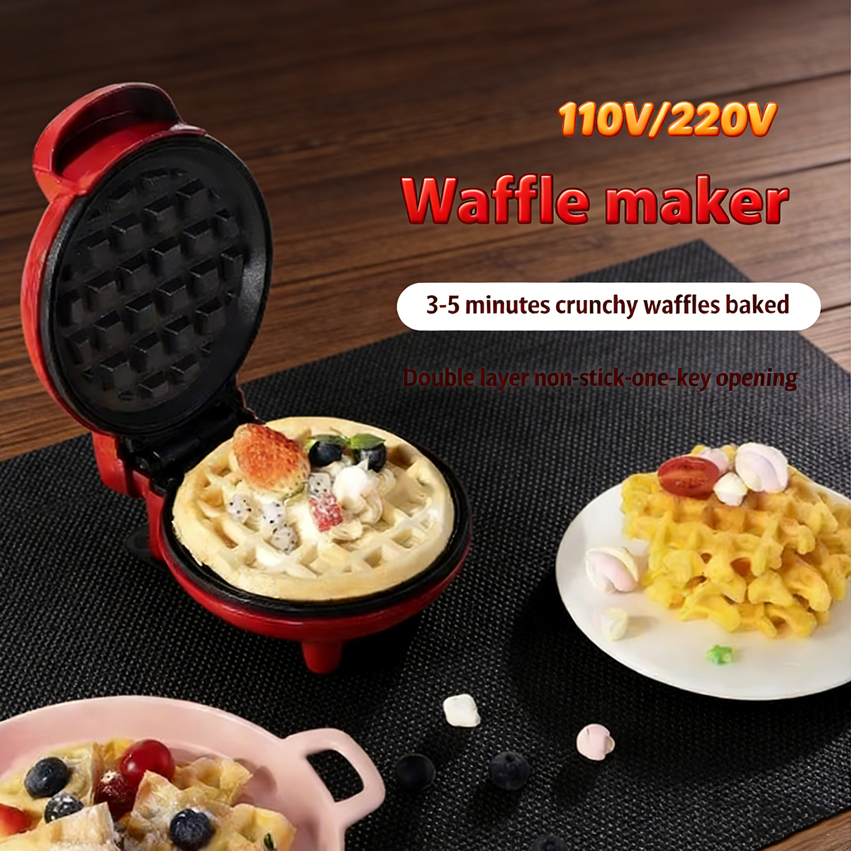 Sandwich Cake Baking Tray, Hou - Mini Pancake Griddle avaliação e preço