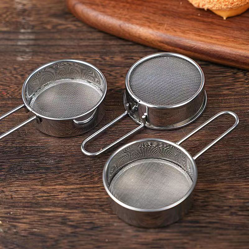 Stainless Steel Flour Sieve Fi - Okonomiyaki Spatula avaliação e preço