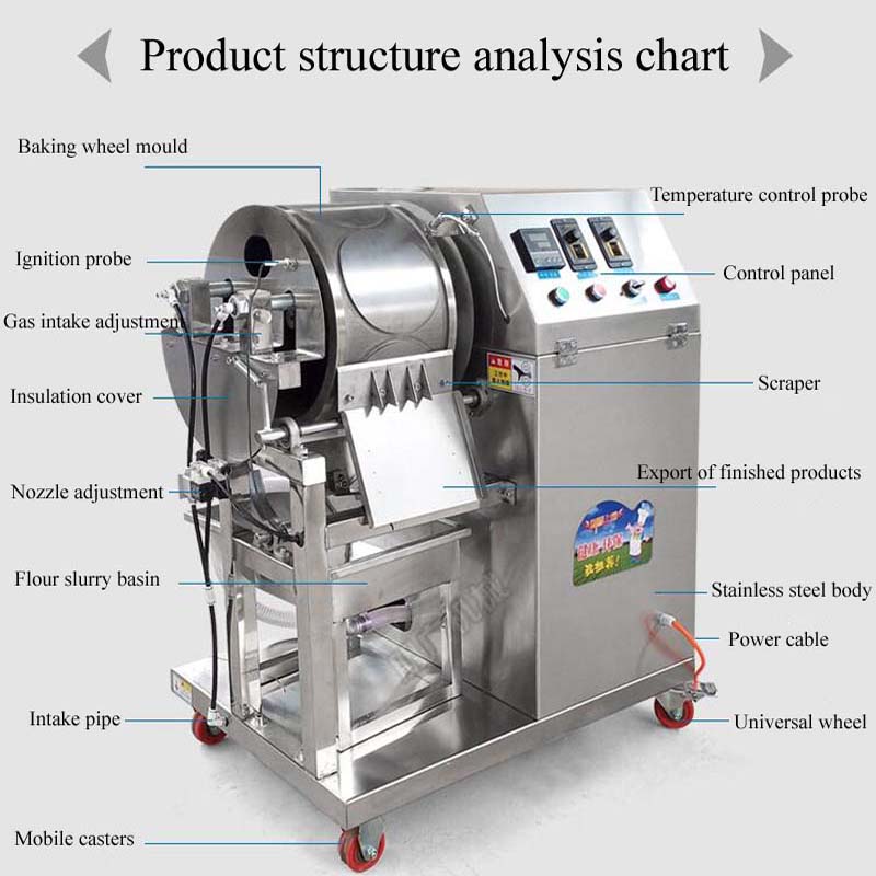Automatic Hydraulic Roast Duck - Spring Roll Wrapper avaliação e preço