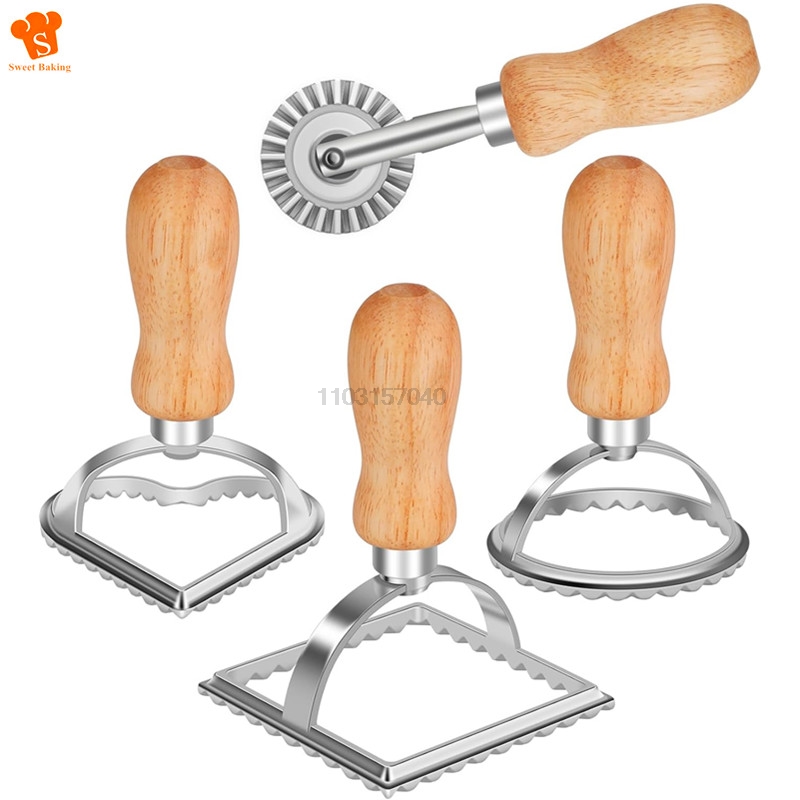 3/4Pcs Manual Pasta Molds Set  - Dumpling Press Set avaliação e preço
